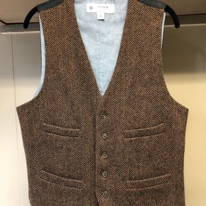 J. Crew Men’s Tweed Vest